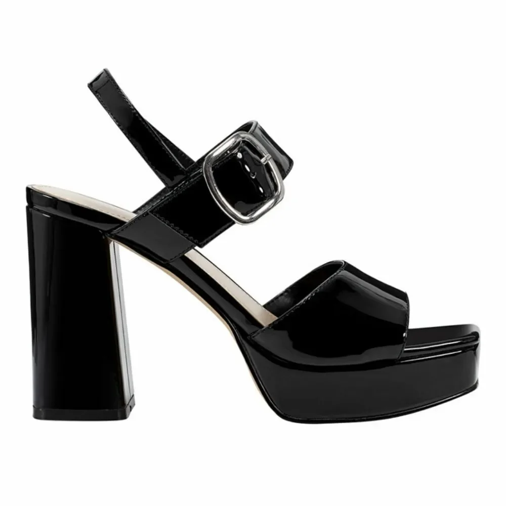 BRAND NEW MARC FISHER WOMEN'S GRADUATE BLOCK HEEL DRESS SANDAL